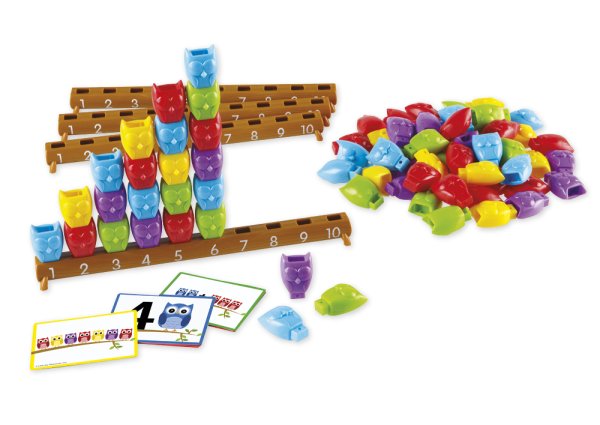 Group Set "Early Maths with Owls", 239 pieces