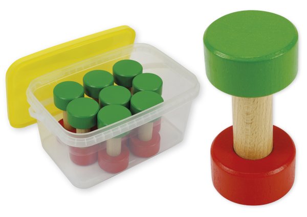 Class Set of Wooden Group Traffic Lights, 8 pcs., in stacking box
