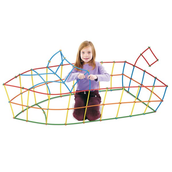 Building with Straws, 230 pcs.