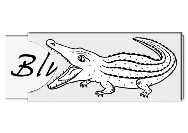 Reading Slider Word Crocodile