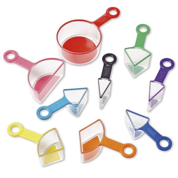 Measuring Cup Set "Fraction", 10 pieces