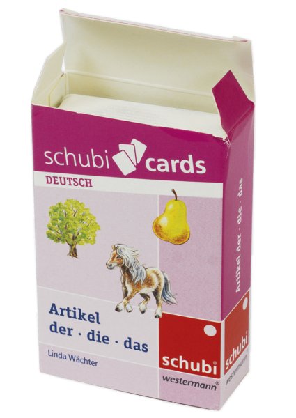 Schubicards German "Articles Der – Die – Das"