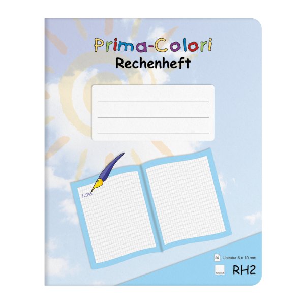 Prima Colori Arithmetic Jotter RH2