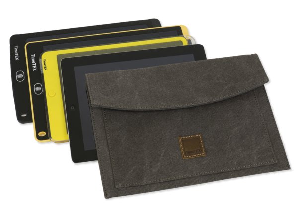 Timetex Canvas Tablet Case with Pocket, 30X21 cm