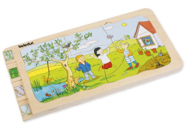 Layer Puzzle "Four Seasons", 36 pcs.