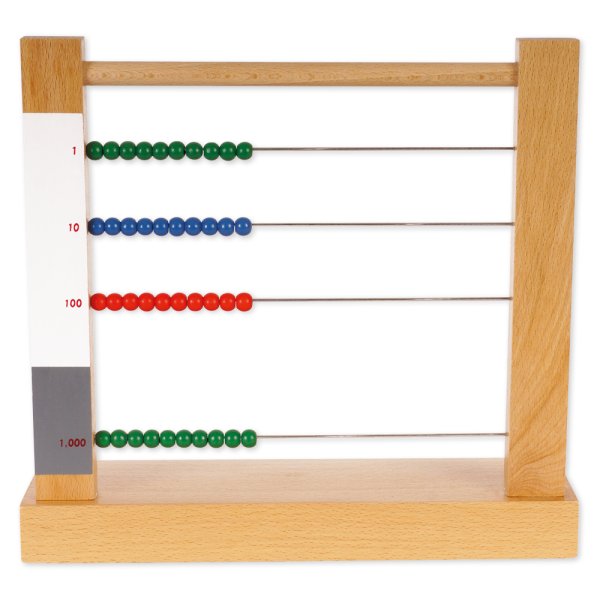 TimeTEX Small Bead Frame "Montessori Premium"