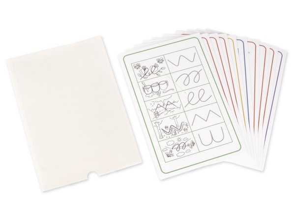 Set "Writing motor skills - learning to write exercises", 20 pcs. In box