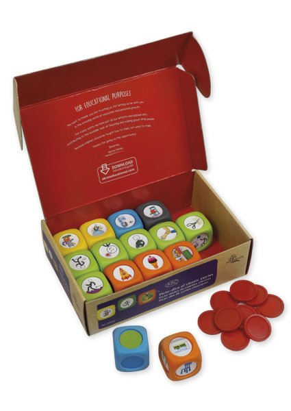 Dice XXL "Stories" in case, 106 pcs.