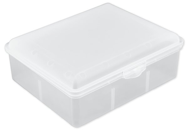 Plastic Box with Click Closure "Variable", approx. 240x200x85 mm