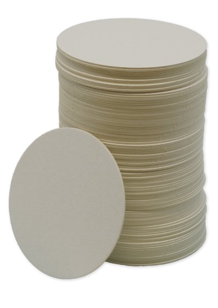 Blank Beer Glass Coasters, round, 100 pcs.