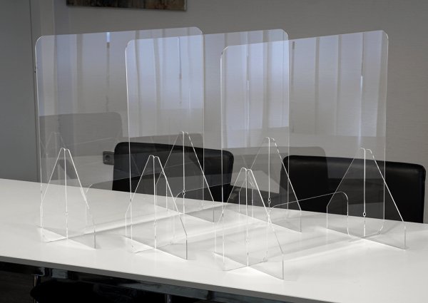 Set Hygienic Protective Barrier Standard M for tables, with pass-through, pack of 3