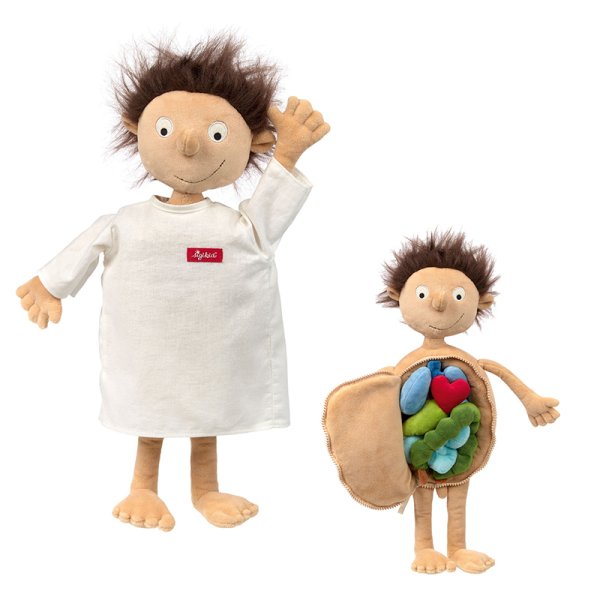sigikid educational puppet "Erwin's body", 44 cm