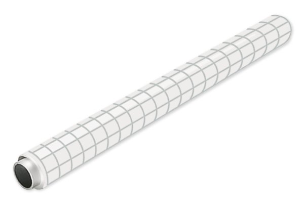 Whiteboard Film Static, 20 m on a roll, chequered matte