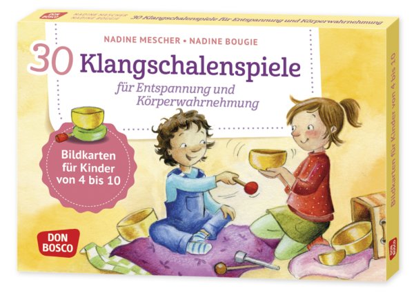 Picture cards "30 singing bowl games for 4-10 years", 30 pieces