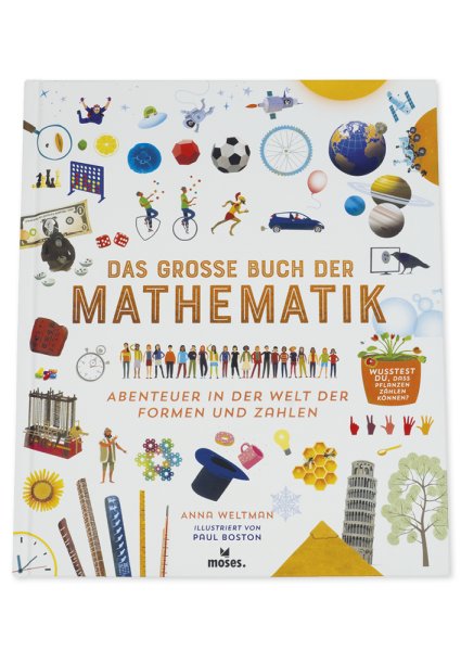 Book "Das große Buch der Mathematik - Abenteuer in der Welt der Formen und Zahlen", 96 pages