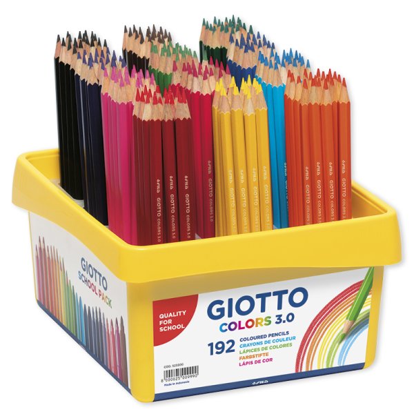 Gruppen-Set Buntstifte, Mine 3 mm, 192-tlg.