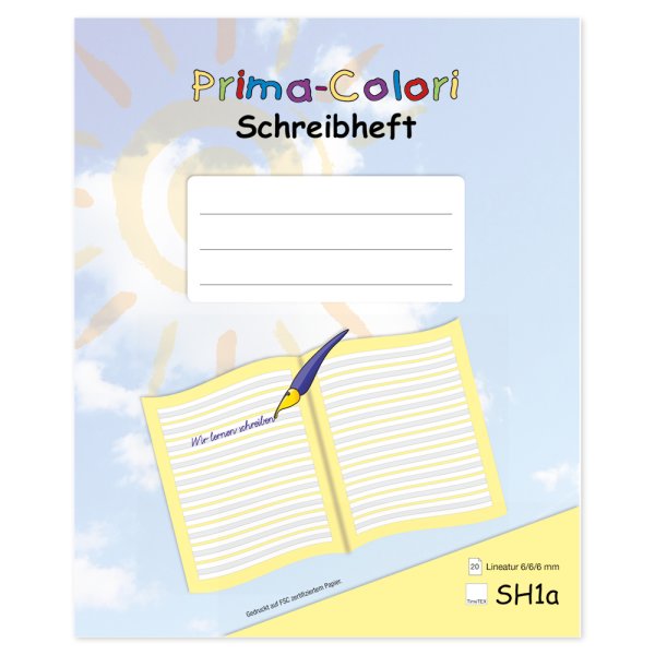 Prima Colori Writing Jotter SH1a