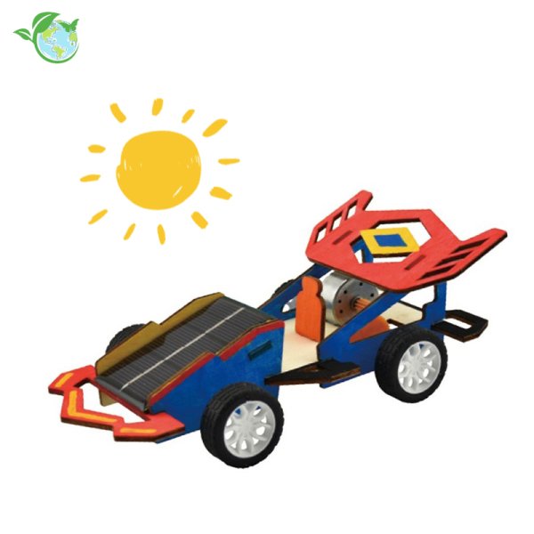 Model set "Solar race car", 22.7 x 19 cm