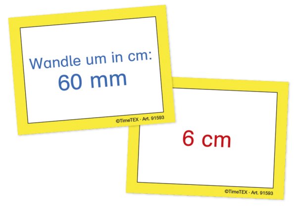 Card Game for Cardboard Computer, Convert Linear Dimensions