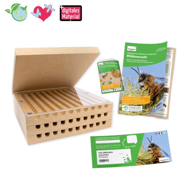 Breeding Kit "Wild Bees", compact. with voucher, 5 pcs.