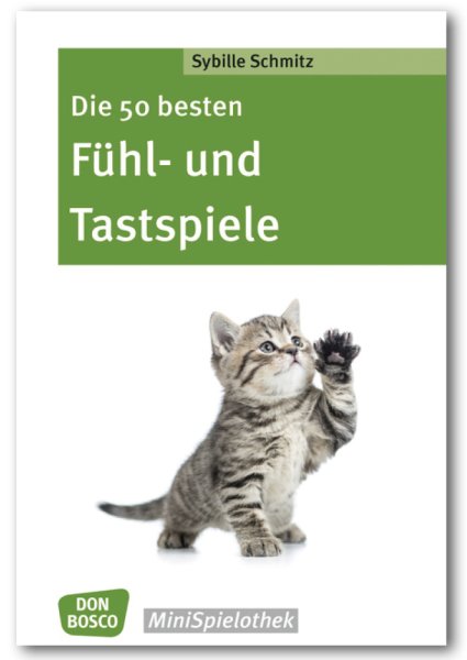 Book "Die 50 besten Fühl- und Tastspiele", 80 pages