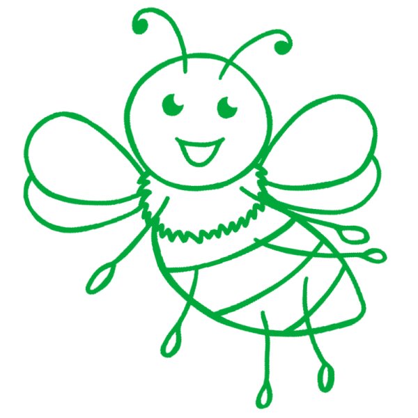 "Perpetuum" Silkscreen Stamp "Bee"