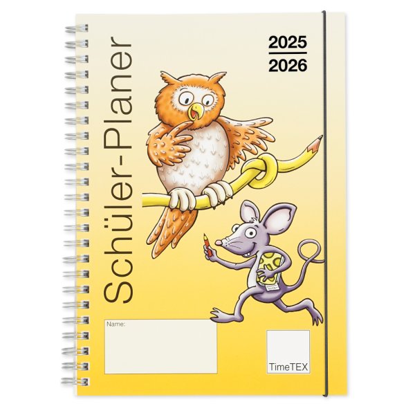 TimeTEX Pupil Planner Primary A5, Standard 2025/2026