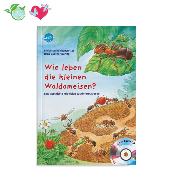 Book "Wie leben die kleinen Waldameisen?", 32 pages