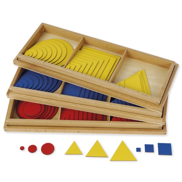 TimeTEX Circles, Triangles and Squares "Montessori Premium"
