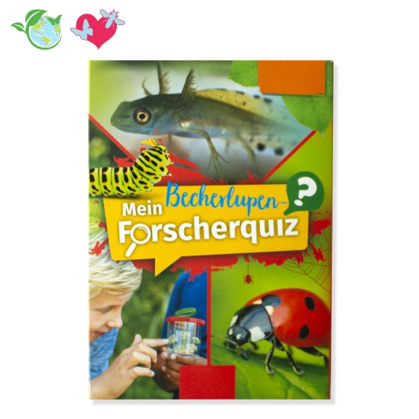 Card game "My beaker magnifier scientist quiz"