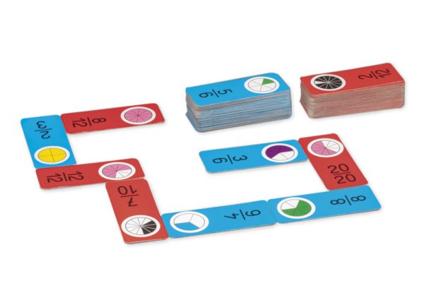 Fraction Dominoes Xl, 60 pcs.