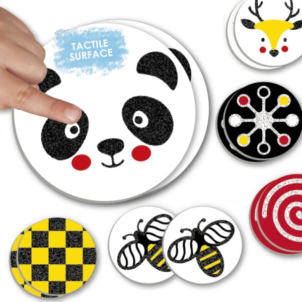 Memory game "visual and tactile", 34 pieces