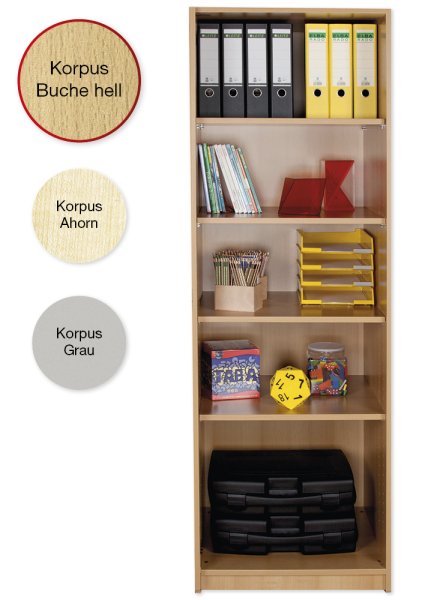 Material Tall Cabinet Shelves S, standard depth, 5 shelves