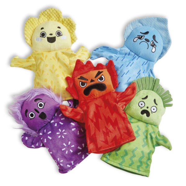 Hand puppet set "Emotions", 5 pcs.