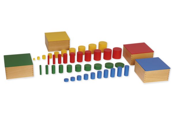 TimeTEX Knobless Cylinders "Montessori Premium"