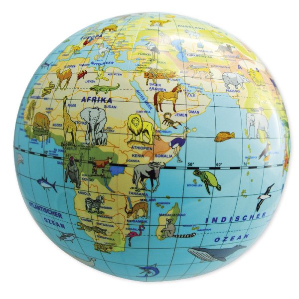 Animal Globe to Inflate