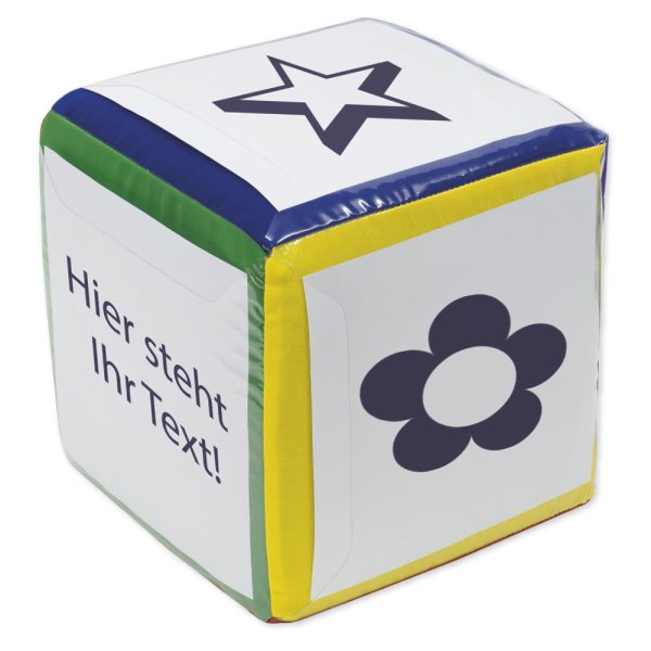 Blank Dice with Pockets 20 cm