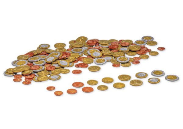 Set of Imitation Euro Coins, 160 pcs.