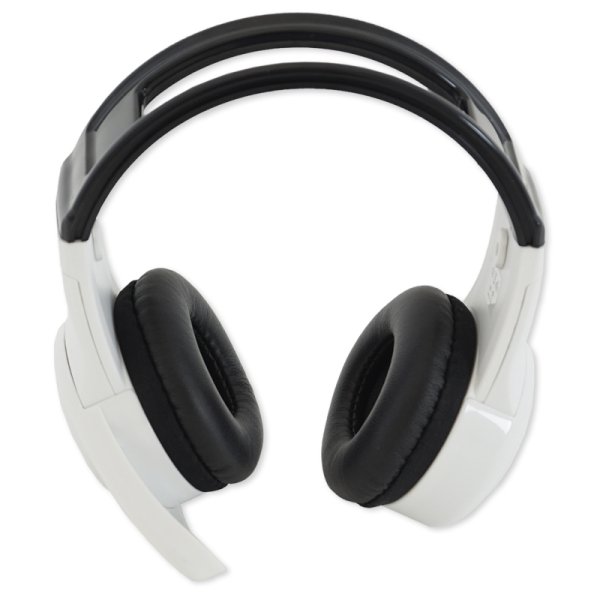 Headphones with Microphone, white