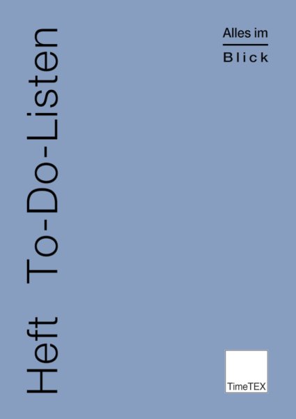 TimeTEX A4 To-Do-List Notebook, 32 pages