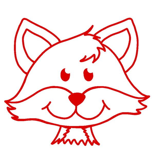 "Perpetuum" Silkscreen Stamp "Fox"