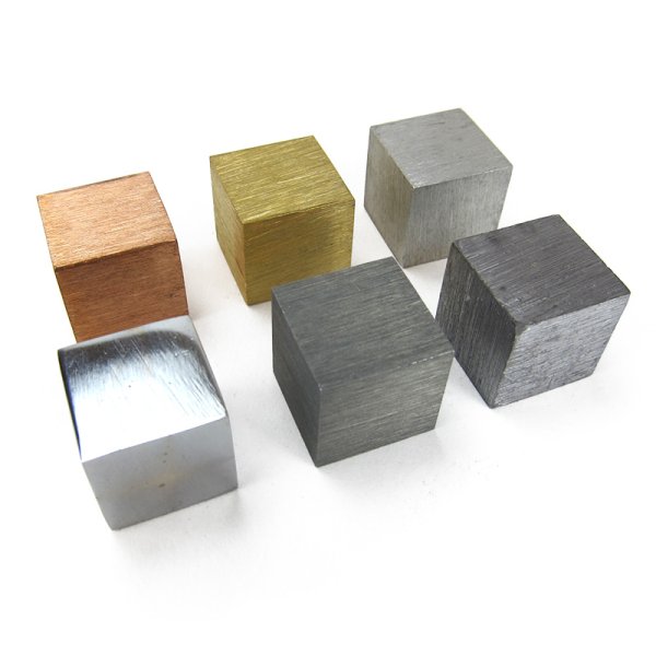 Set Metal Cubes, 6 pcs.