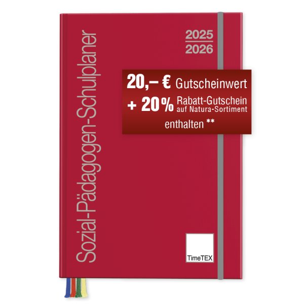 TimeTEX Social Educators School Planner A5-Plus 2025/2026