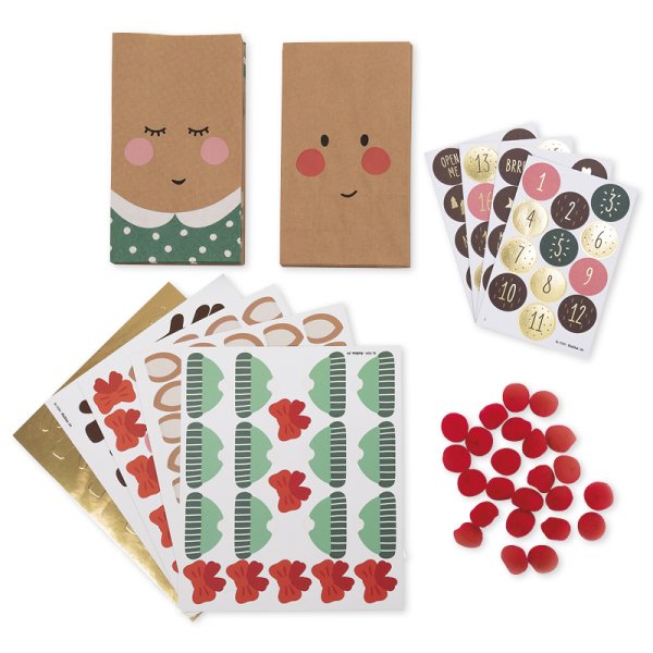 Craft Set "Advent Calendar Reindeer", 216 pcs.