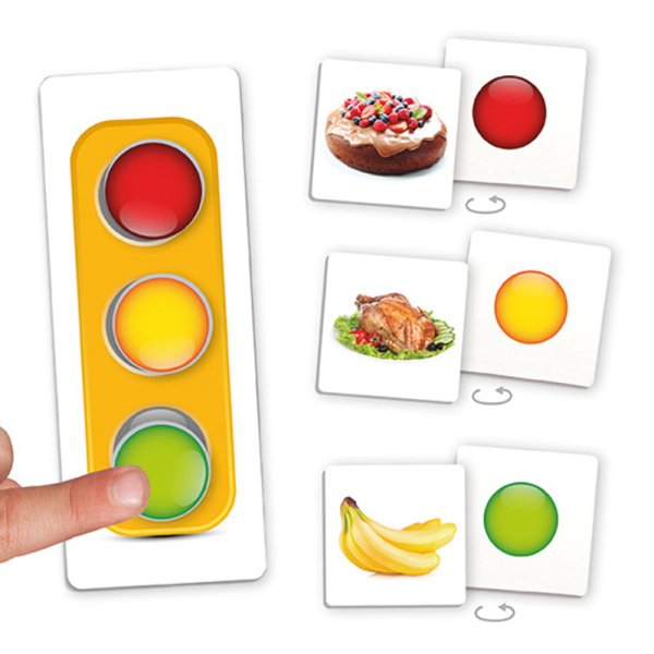 Educational Game "Healthy Eating: The Food Traffic Light", 60 pcs.