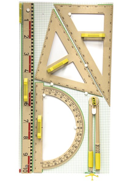Wall Board Device Set Pro 7-part, magnetic, RE-Wood