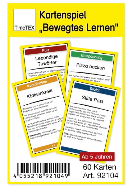 "Mobile Learning" Card Game, 60 pcs. in a case
