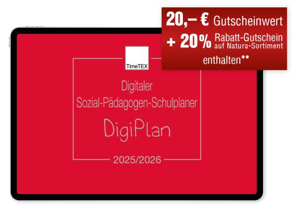 TimeTEX Digitaler Sozial-Pädagogen-Schulplaner DigiPlan 2025/2026