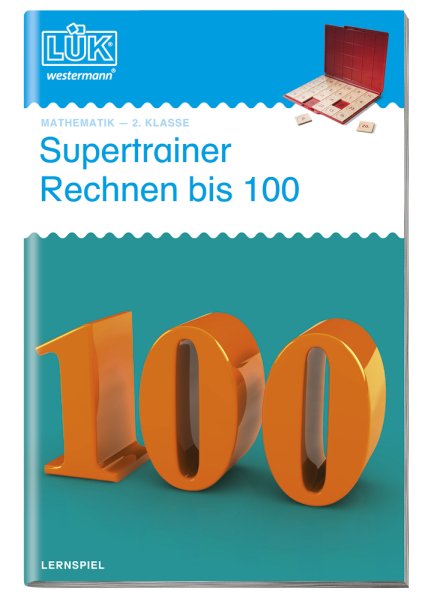 LÜK Mathematics 2. Class "Supertrainer Calculation up to 100"