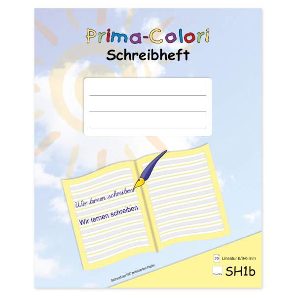 Prima Colori Writing Jotter SH1b